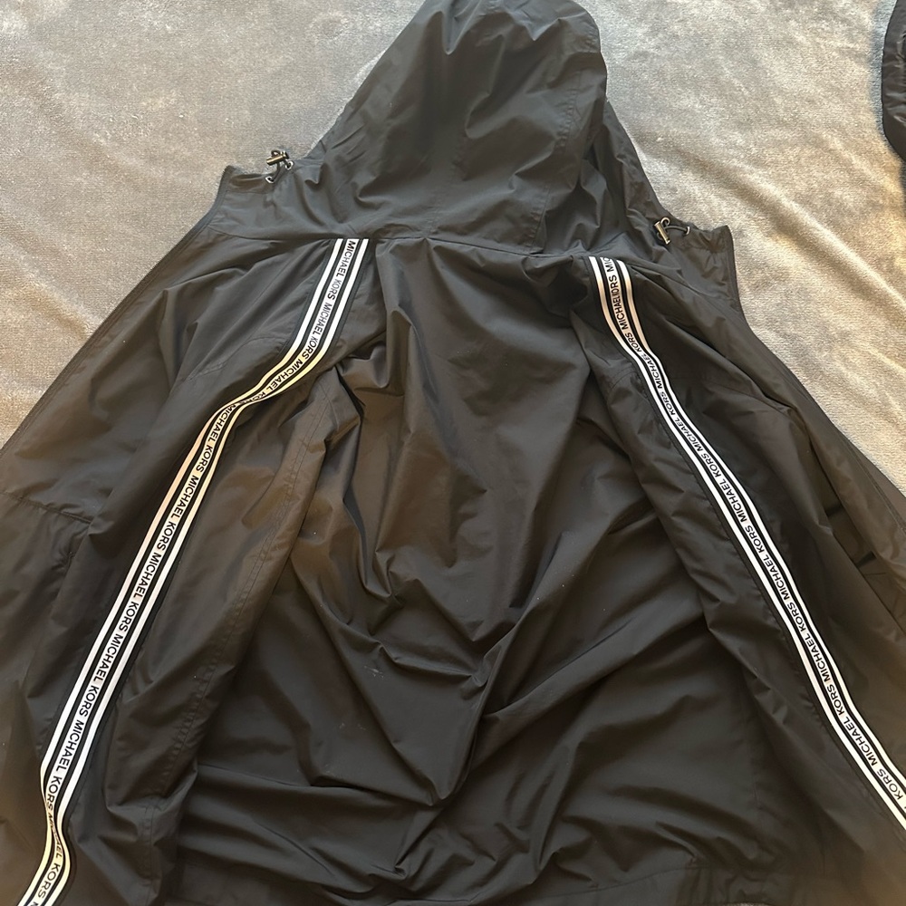 Michael Kors Black Hooded Jacket